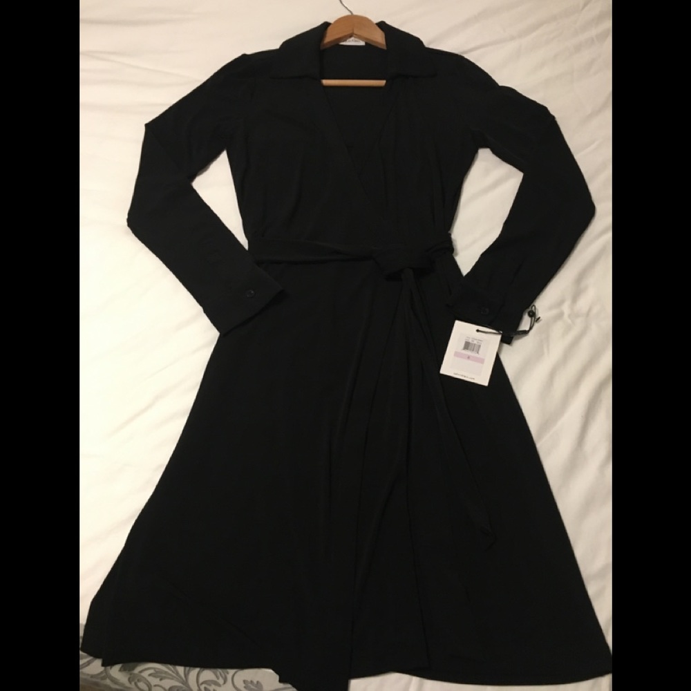 Calvin Klein wrap dress